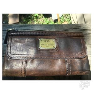 Vintage Fossil Wallet